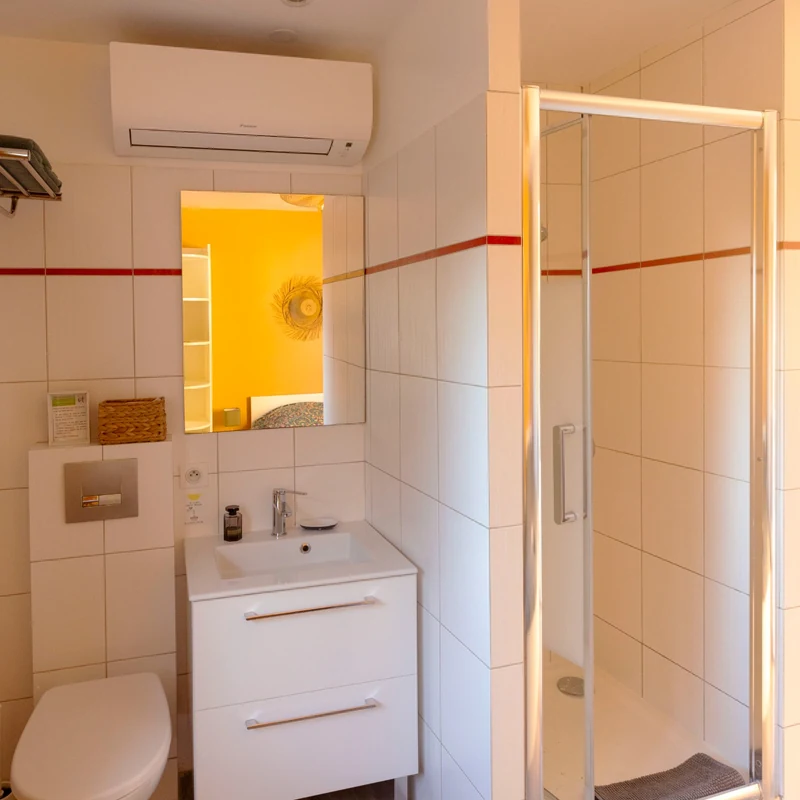 Salle de bain de la chambre Cesaria