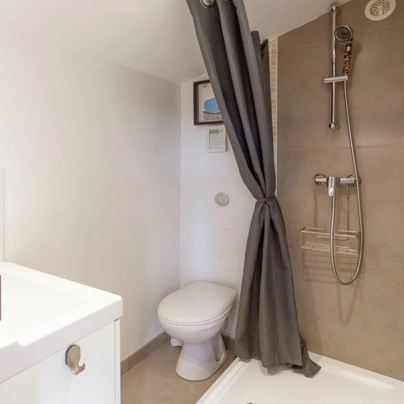 Salle de bain du studio Santiago